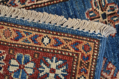 Supreme Kazak Blue Rug 1.93m x 0.61m