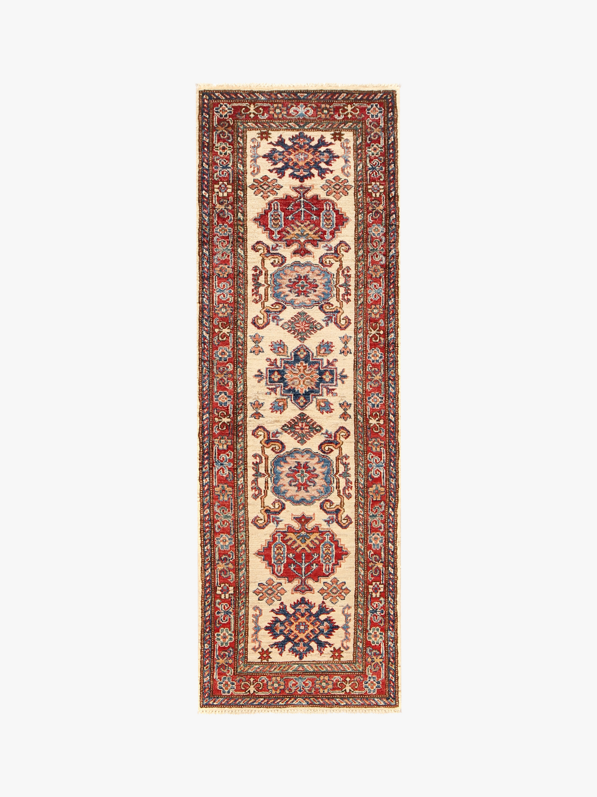 Supreme Kazak Ivory Rug 1.70m x 0.57m