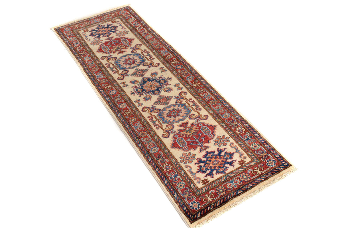 Supreme Kazak Ivory Rug 1.70m x 0.57m
