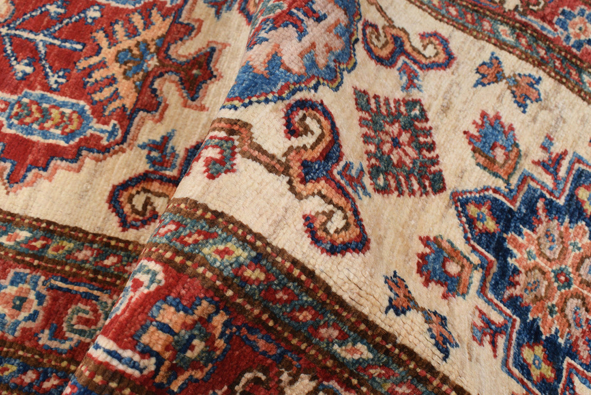 Supreme Kazak Ivory Rug 1.70m x 0.57m