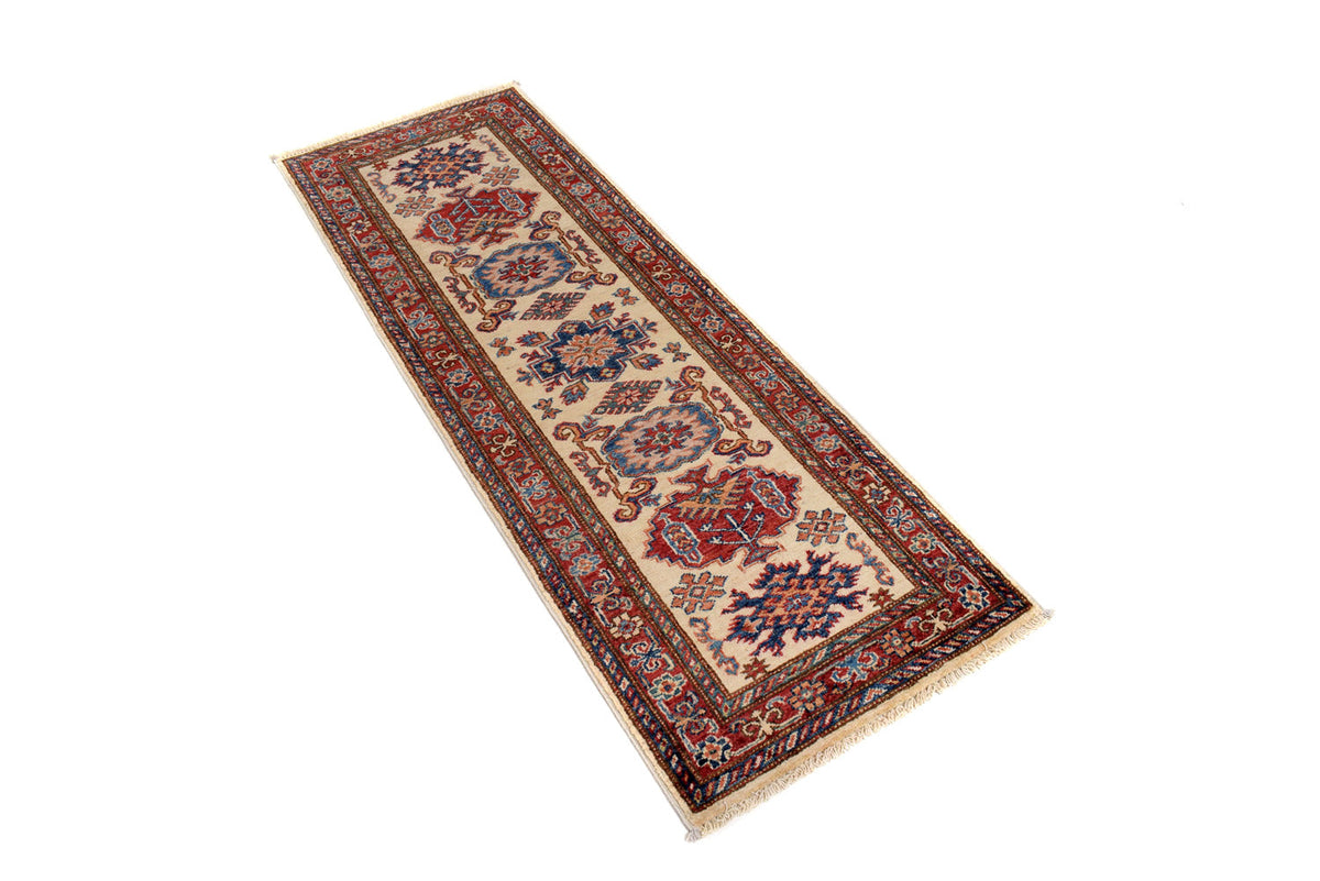Supreme Kazak Ivory Rug 1.77m x 0.62m