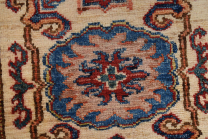 Supreme Kazak Ivory Rug 1.77m x 0.62m