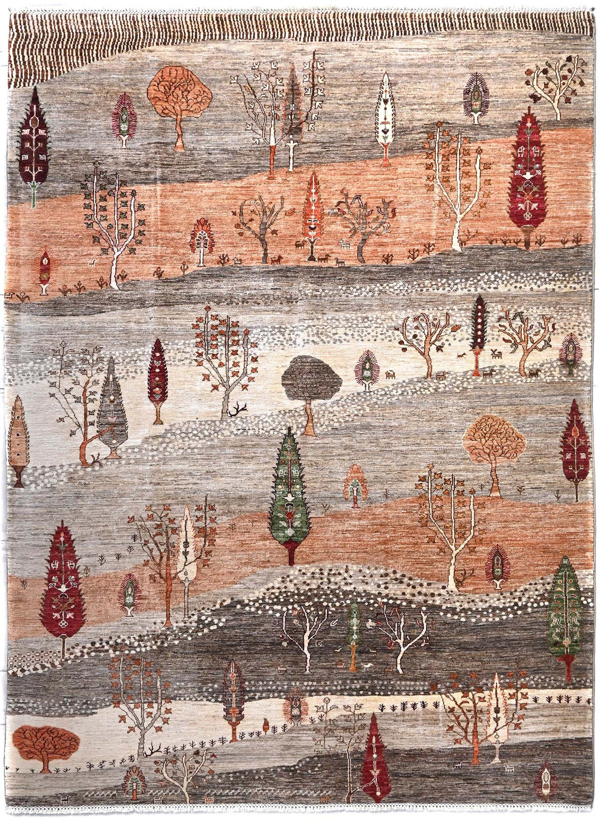 Pictorial Natural Rug 2.96m x 2.09m