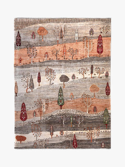 Pictorial Natural Rug 2.96m x 2.09m