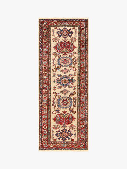 Supreme Kazak Ivory Rug 1.79m x 0.62m