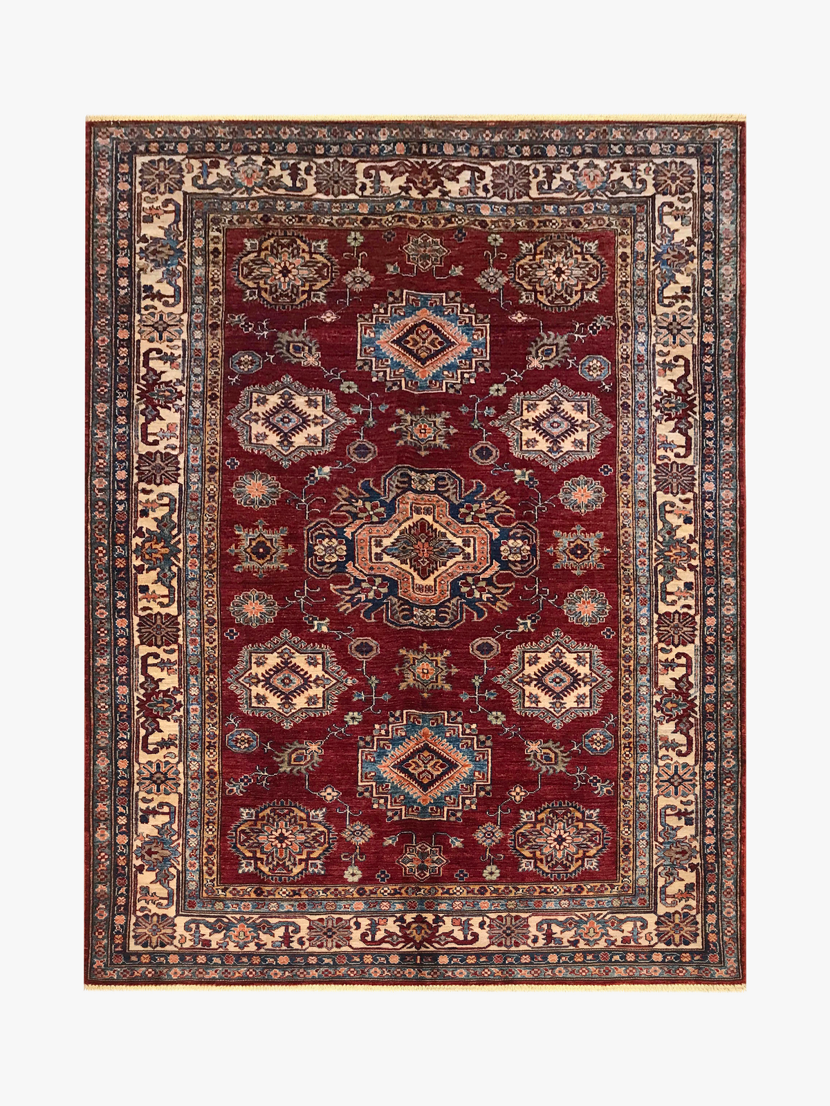 Supreme Kazak Red Rug 2.29m x 1.72m
