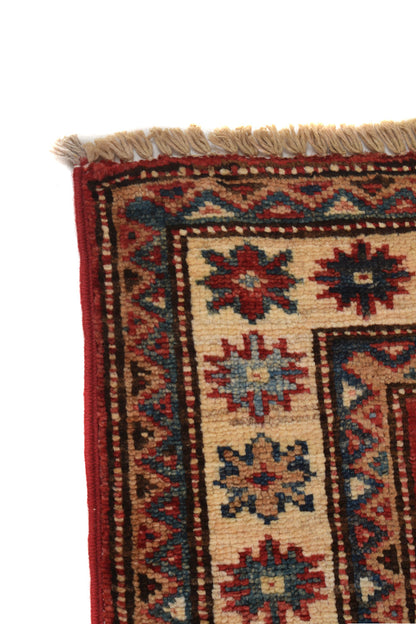 Supreme Kazak Red Rug 1.85m x 0.64m