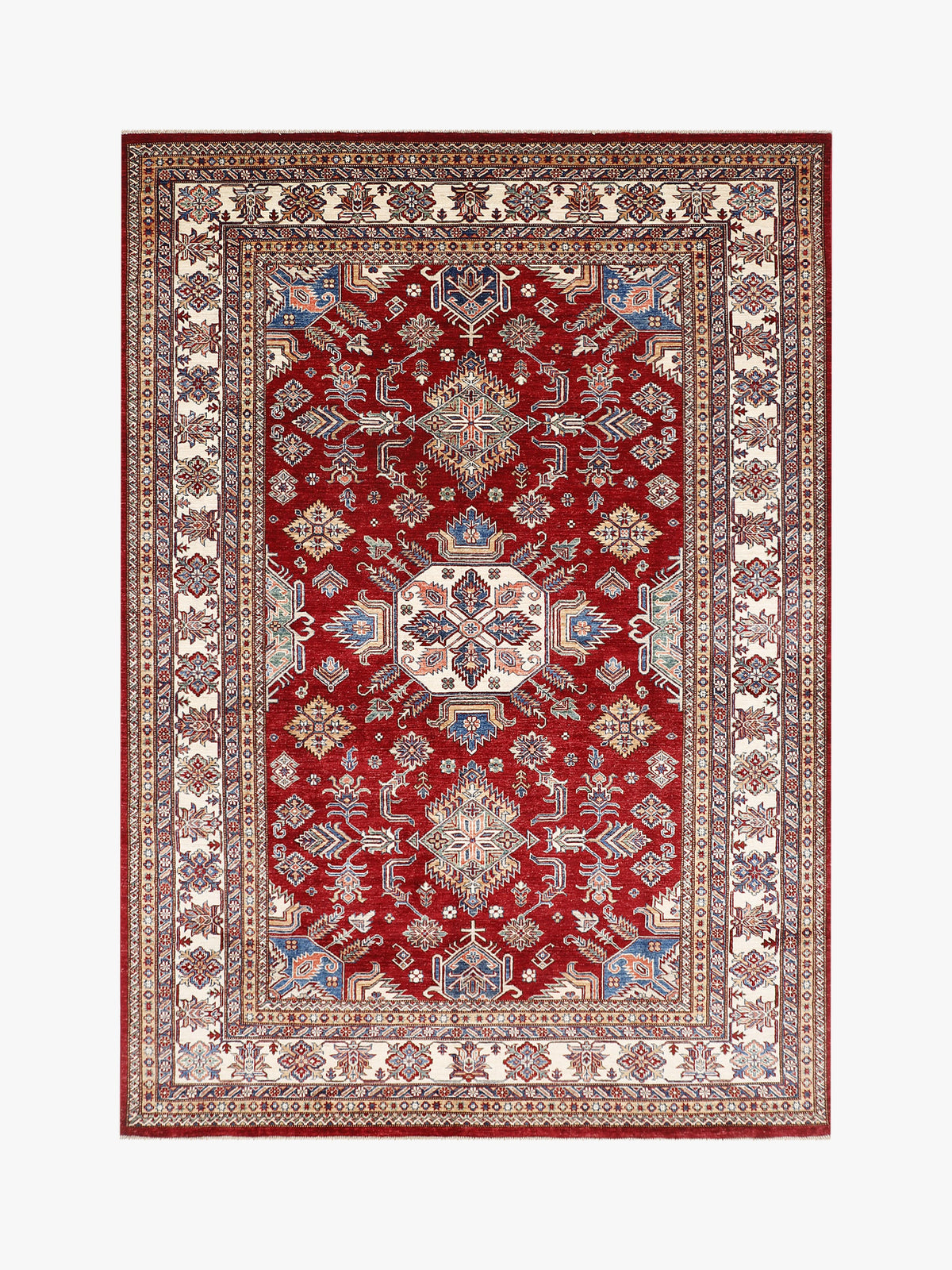 Supreme Kazak Red Rug 2.96m x 2.13m