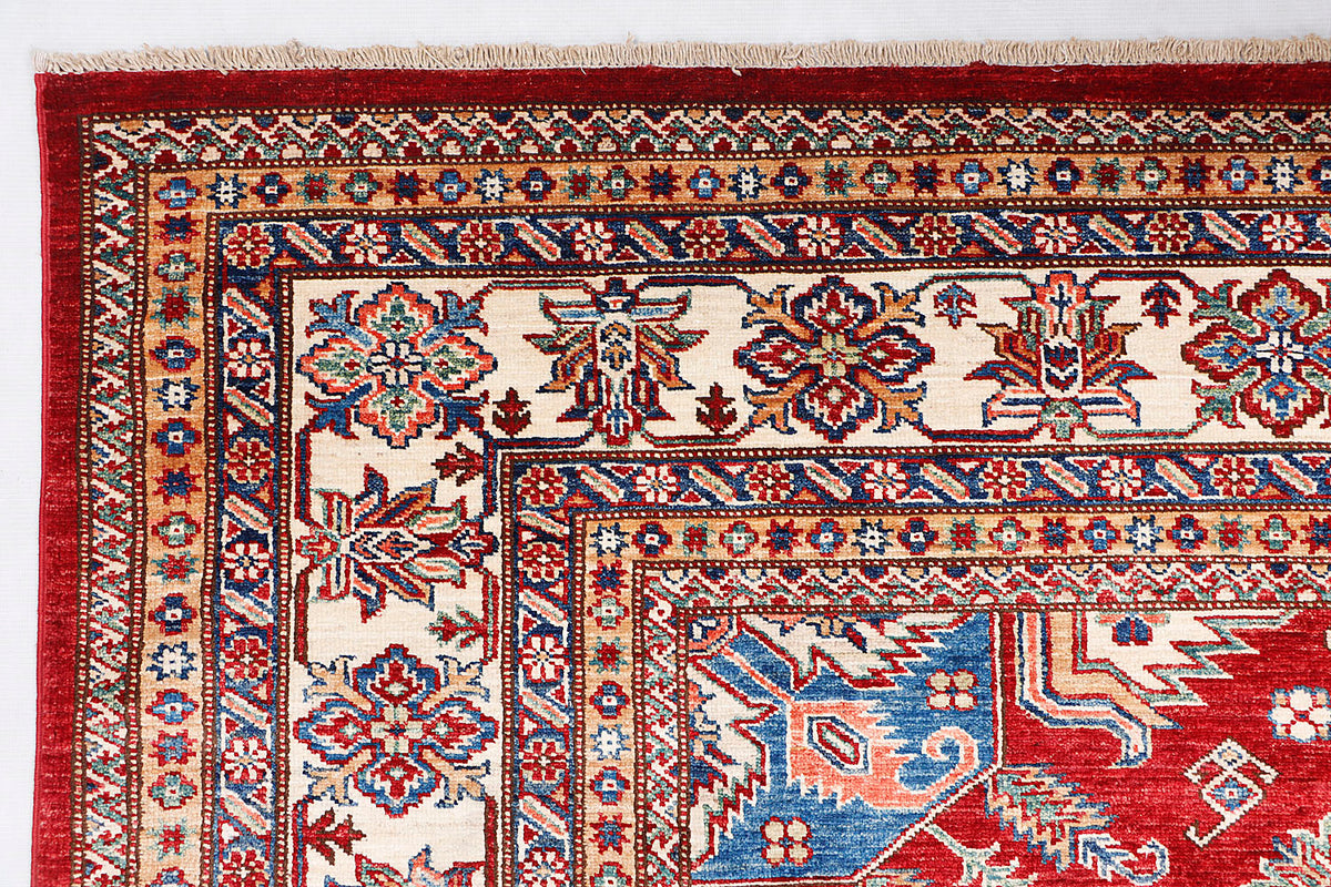 Supreme Kazak Red Rug 2.96m x 2.13m