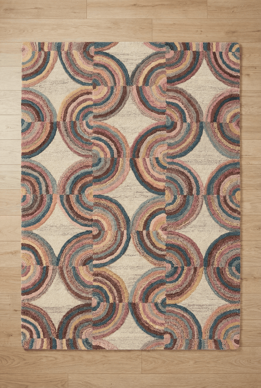 Radiant Isabella Multi Rug - Esselle Home