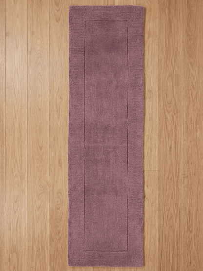 Esme Wool Mauve Runner - Esselle Home