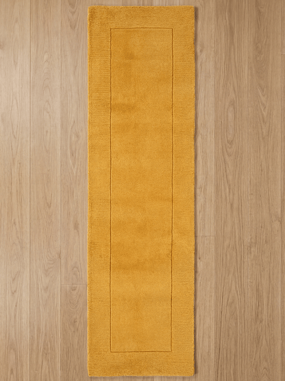 Esme Wool Ochre Runner - Esselle Home