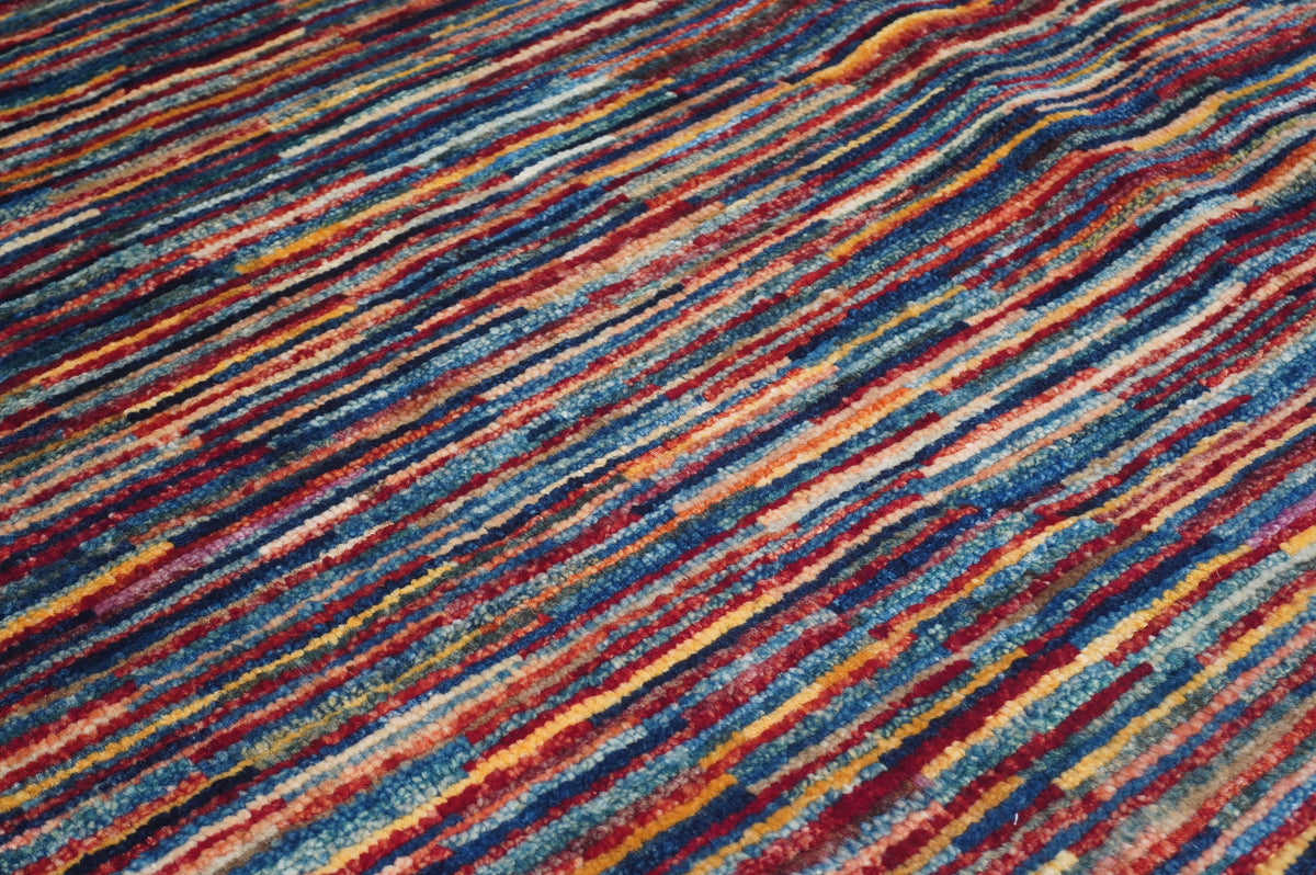Stripe Gabbeh Multi Rug 1.98m x 1.48m