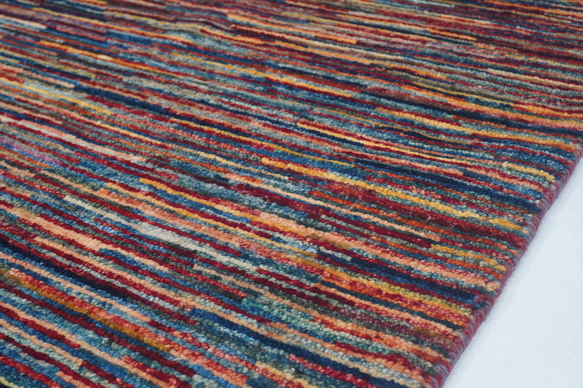 Stripe Gabbeh Multi Rug 1.98m x 1.48m