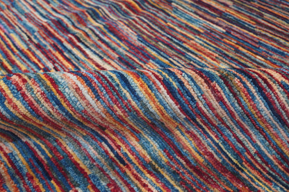 Stripe Gabbeh Multi Rug 1.98m x 1.48m