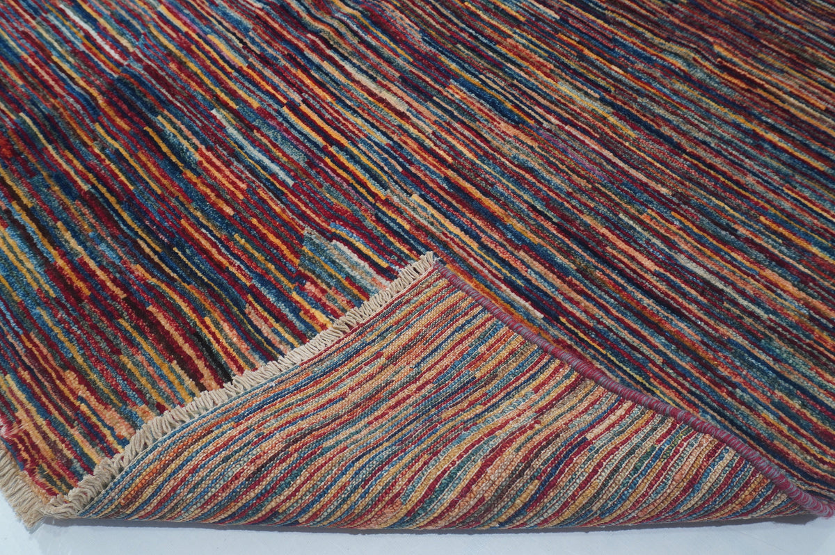Stripe Gabbeh Multi Rug 1.98m x 1.48m
