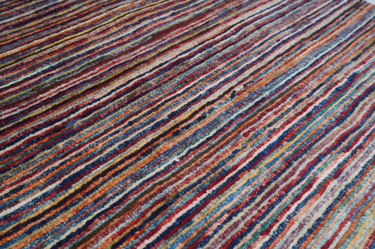 Stripe Gabbeh Multi Rug 1.98m x 1.48m