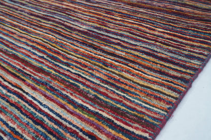 Stripe Gabbeh Multi Rug 1.98m x 1.48m