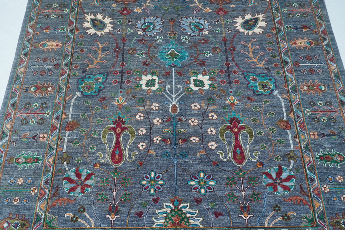 Sultani Grey Rug 2.43m x 1.73m