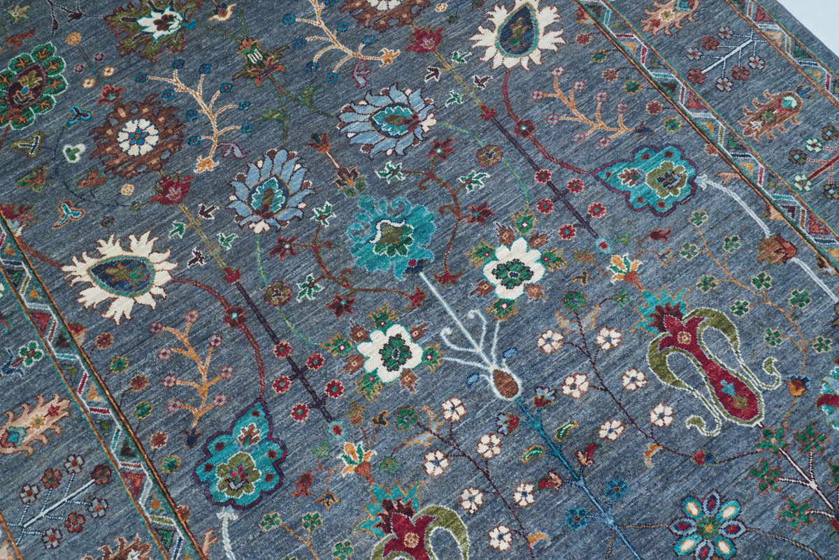 Sultani Grey Rug 2.43m x 1.73m