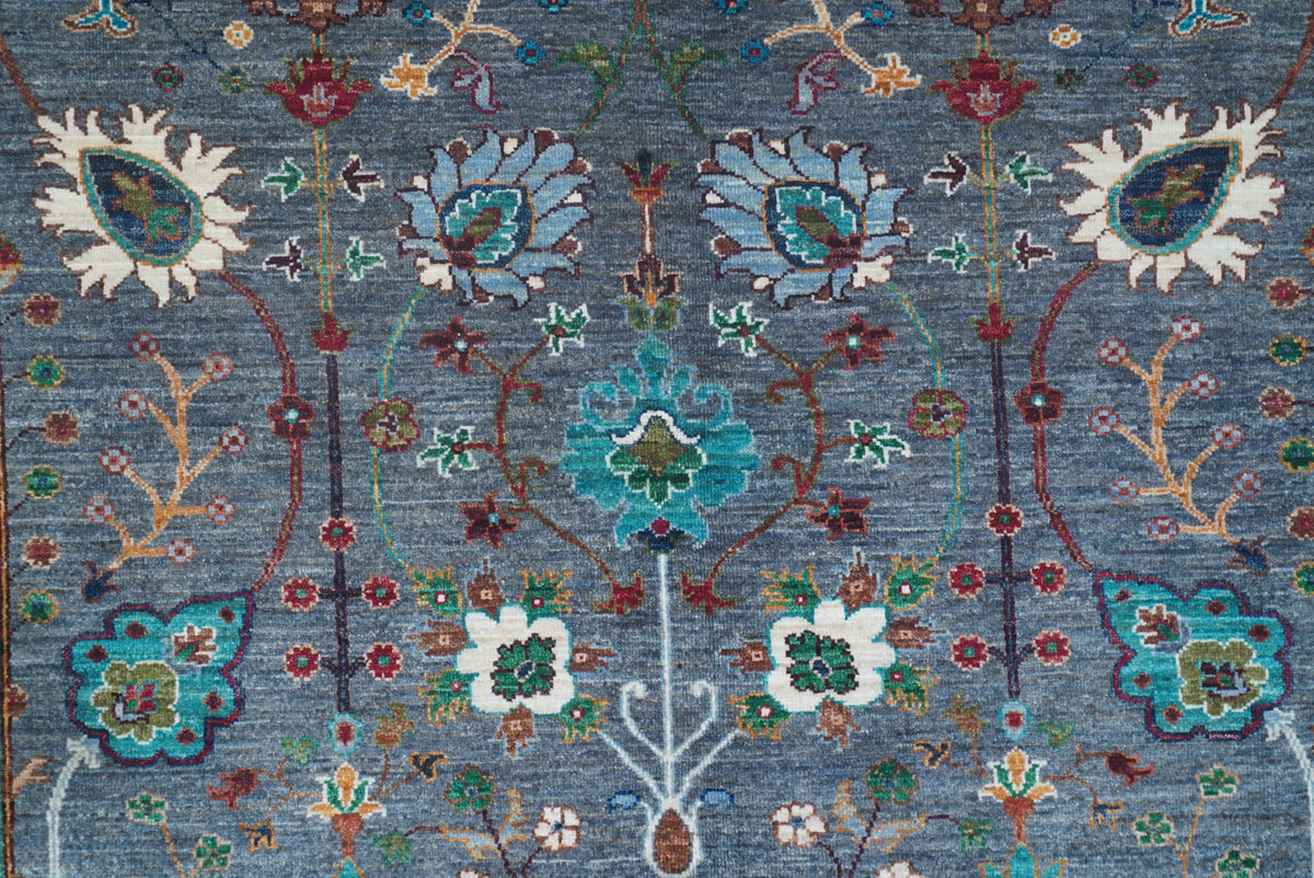 Sultani Grey Rug 2.43m x 1.73m