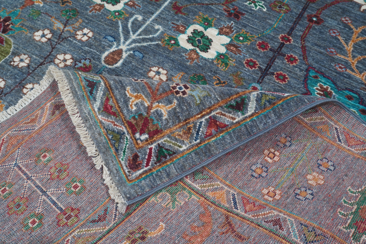 Sultani Grey Rug 2.43m x 1.73m