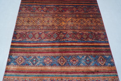 Khurjeen Red Rug 2.12m x 1.55m