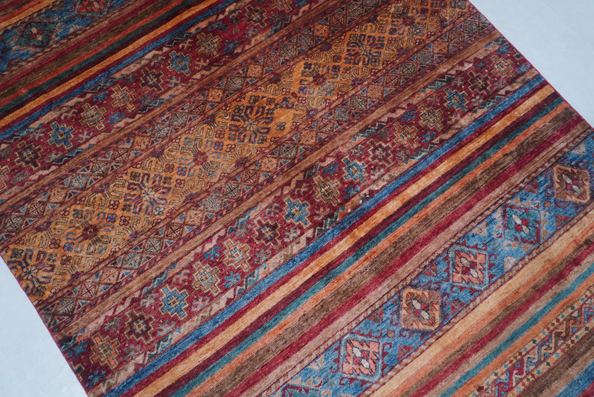 Khurjeen Red Rug 2.12m x 1.55m