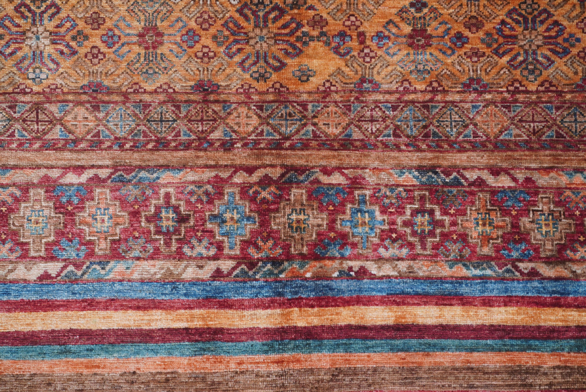 Khurjeen Red Rug 2.12m x 1.55m