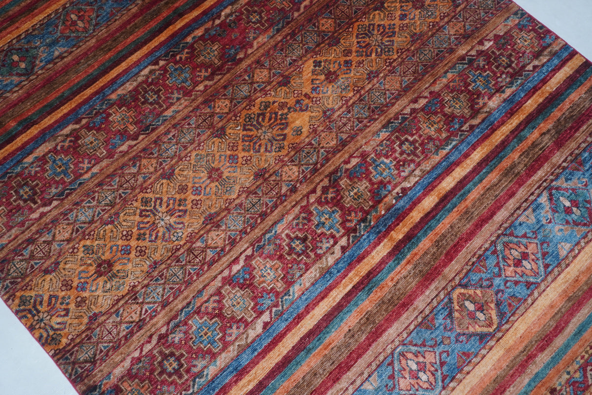 Khurjeen Red Rug 2.12m x 1.55m
