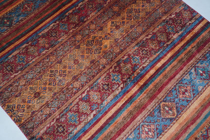 Khurjeen Red Rug 2.12m x 1.55m
