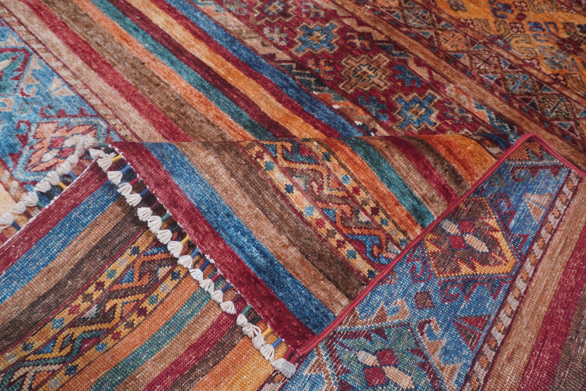 Khurjeen Red Rug 2.12m x 1.55m
