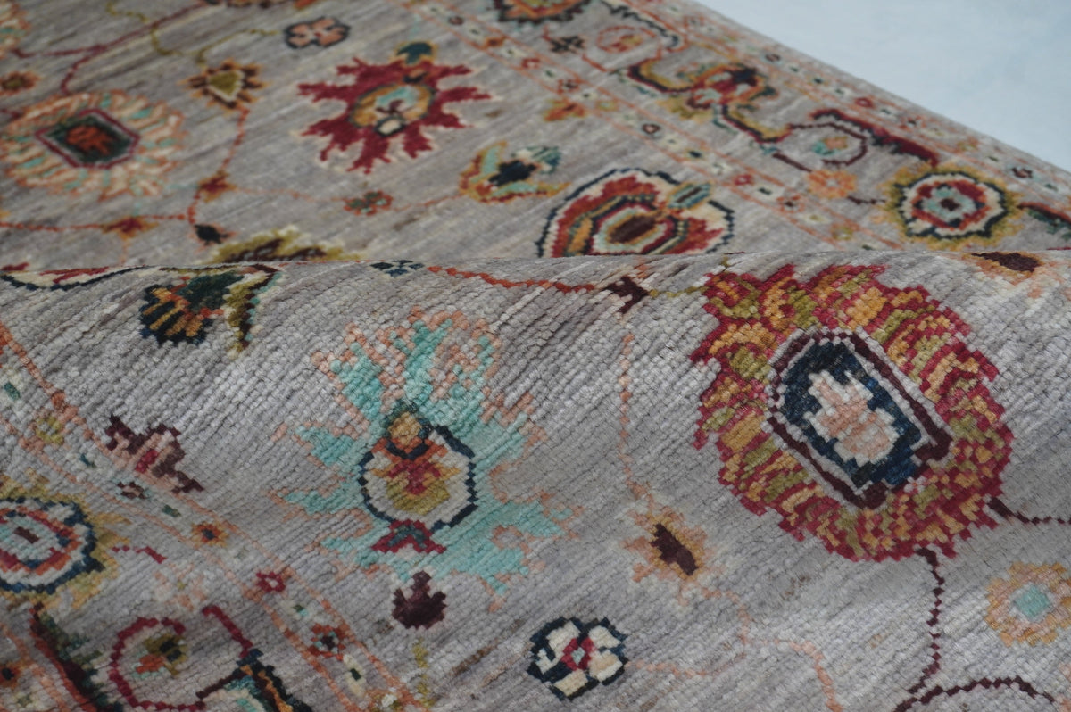 Sultani Grey Rug 1.78m x 0.62m