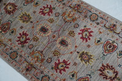 Sultani Grey Rug 1.78m x 0.62m
