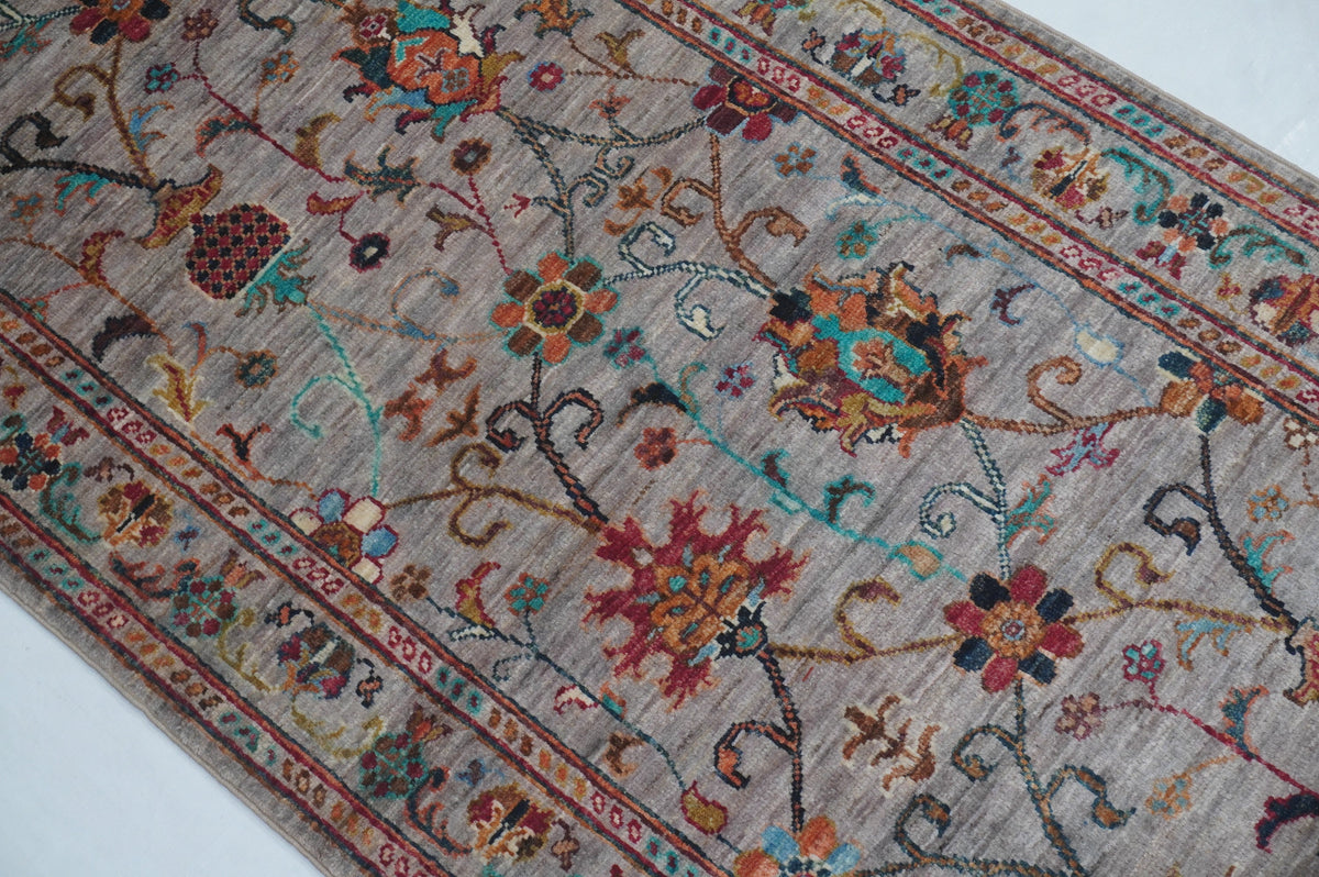 Sultani Brown Rug 1.93m x 0.77m
