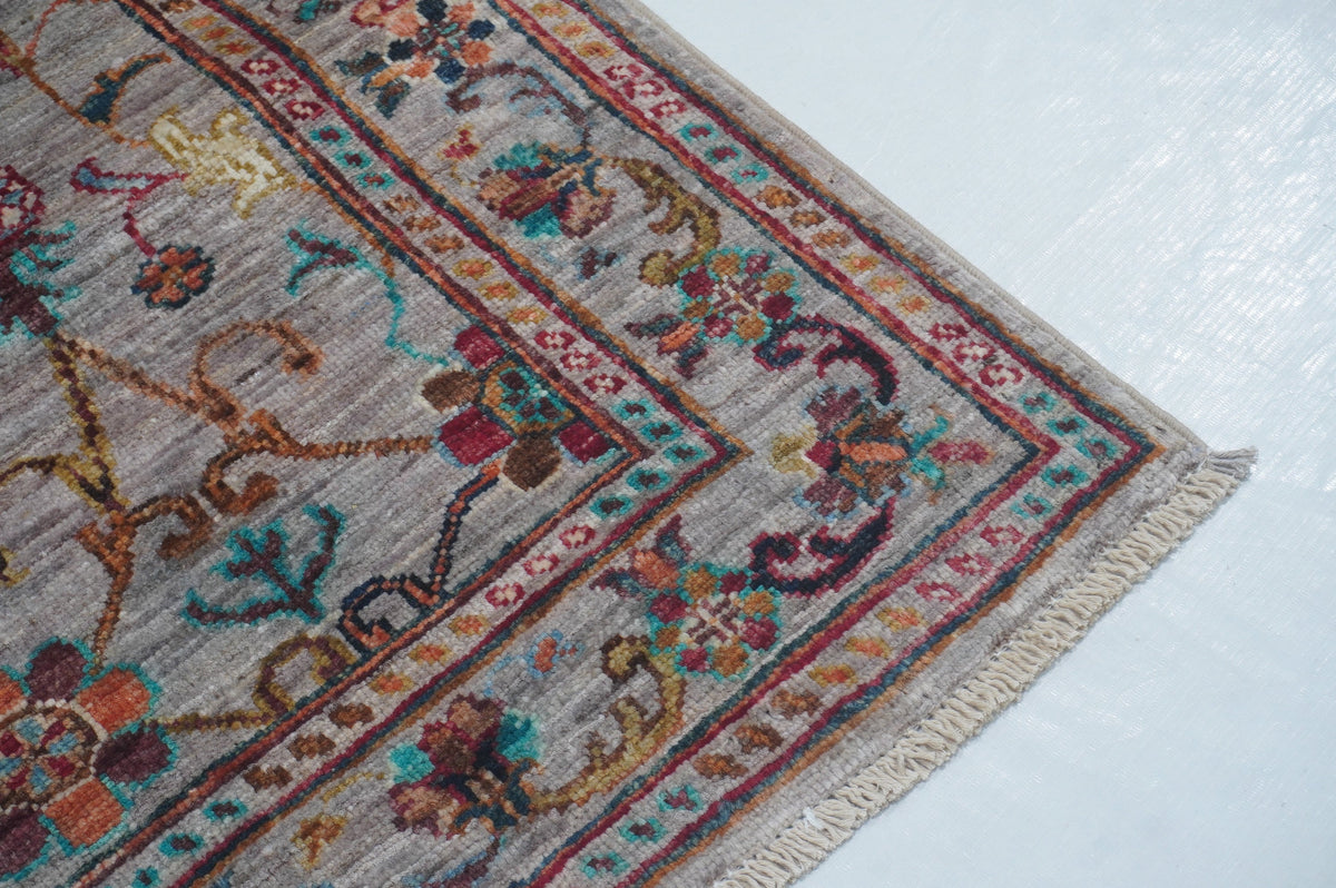 Sultani Brown Rug 1.93m x 0.77m