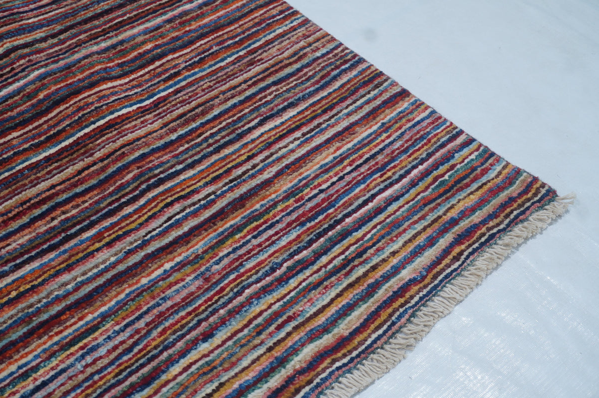 Stripe Gabbeh Multi Rug 1.76m x 1.22m