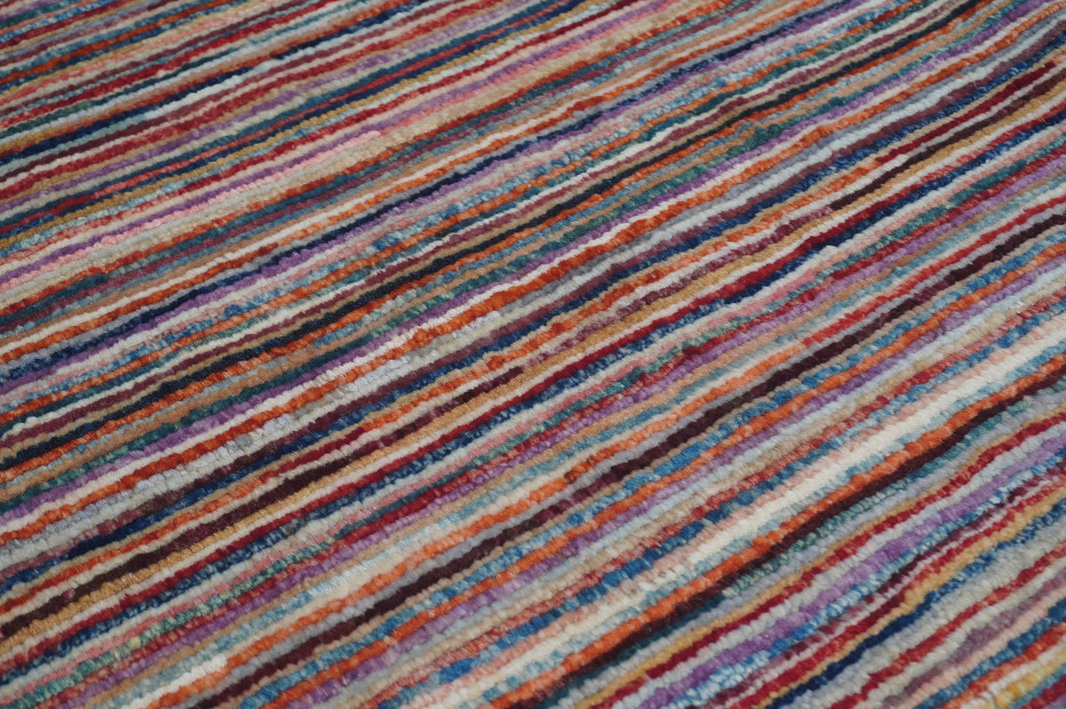 Stripe Gabbeh Multi Rug 1.81m x 1.19m