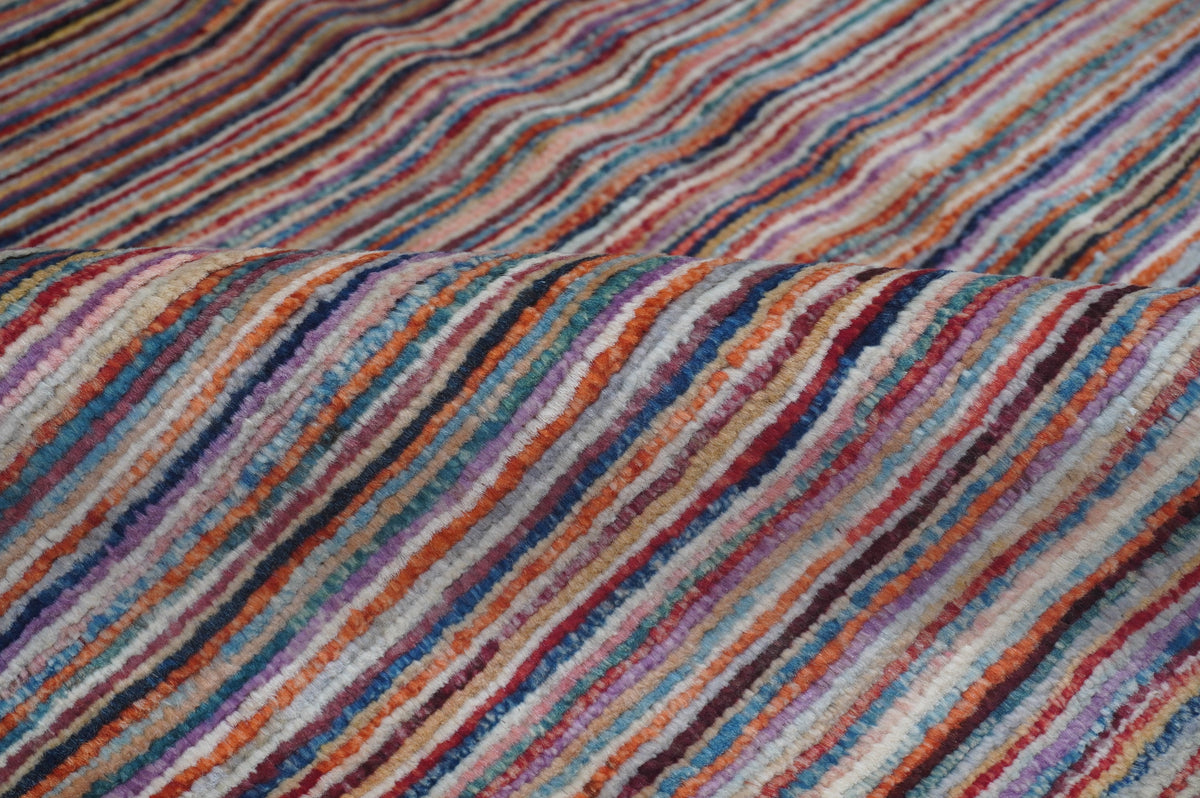 Stripe Gabbeh Multi Rug 1.81m x 1.19m