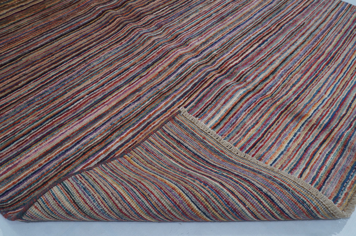 Stripe Gabbeh Multi Rug 1.81m x 1.19m