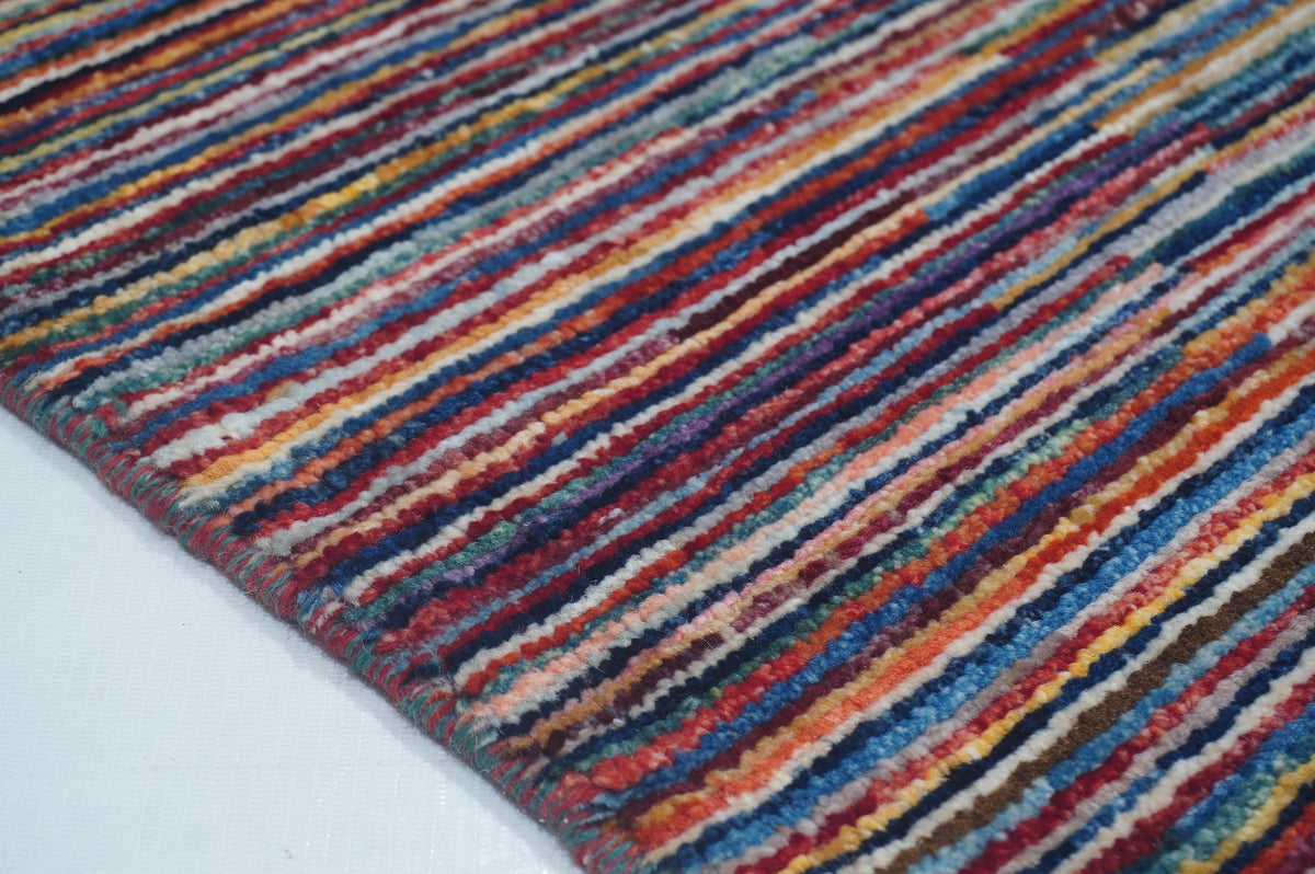 Stripe Gabbeh Multi Rug 1.75m x 1.17m