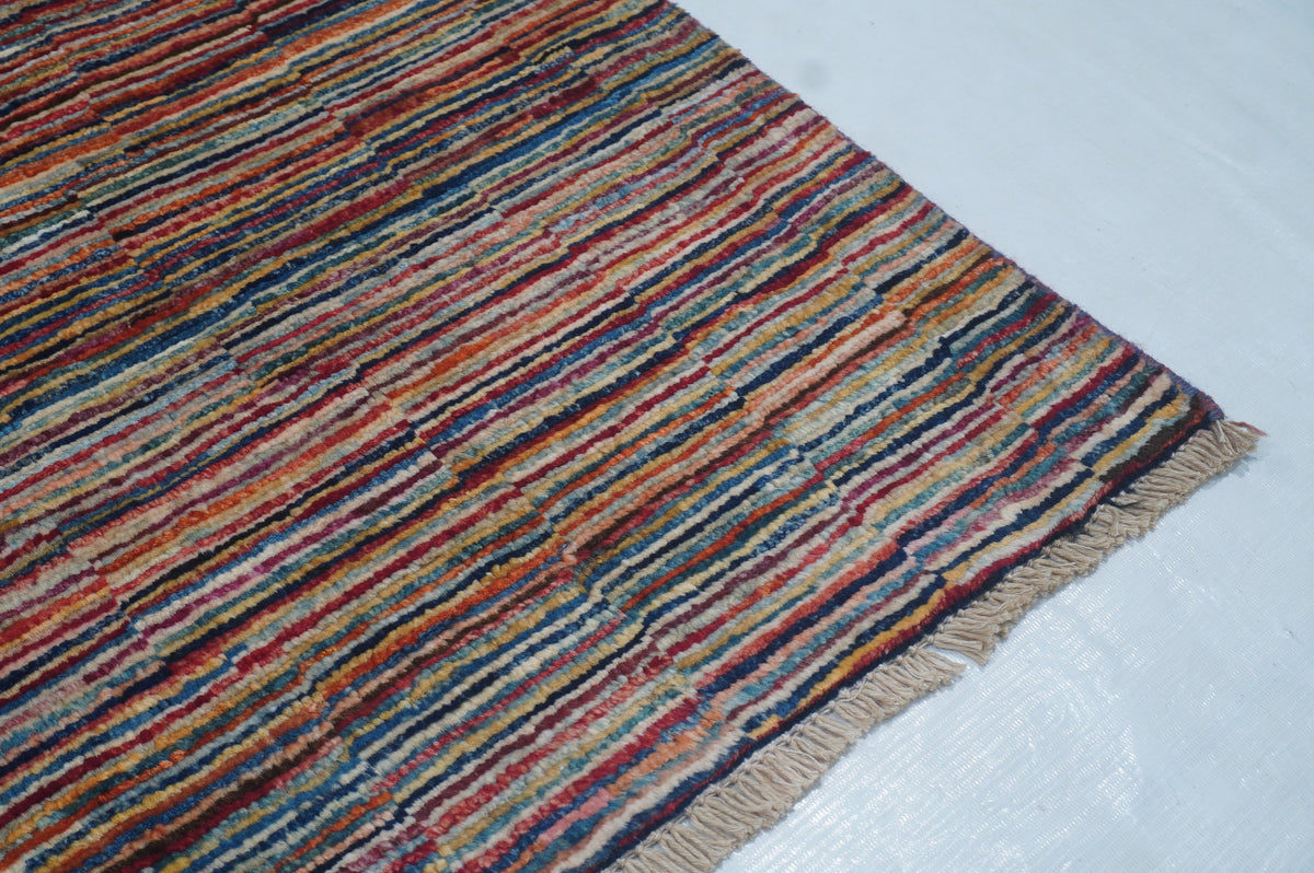 Stripe Gabbeh Multi Rug 1.78m x 1.18m