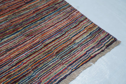Stripe Gabbeh Multi Rug 1.78m x 1.18m
