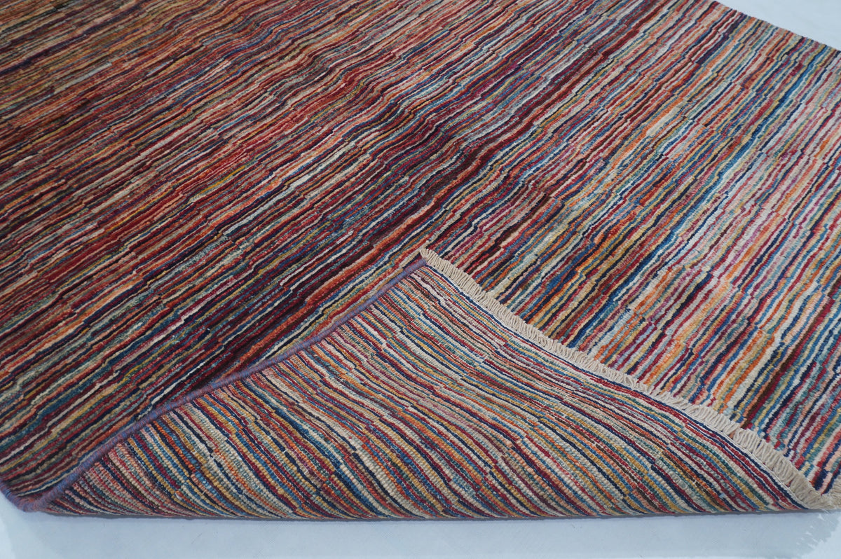Stripe Gabbeh Multi Rug 1.78m x 1.18m