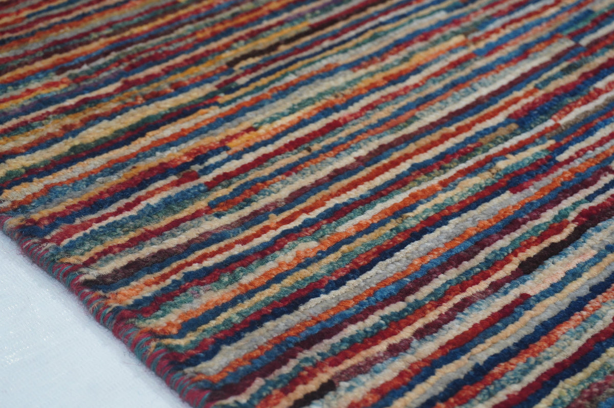Stripe Gabbeh Multi Rug 1.76m x 1.18m