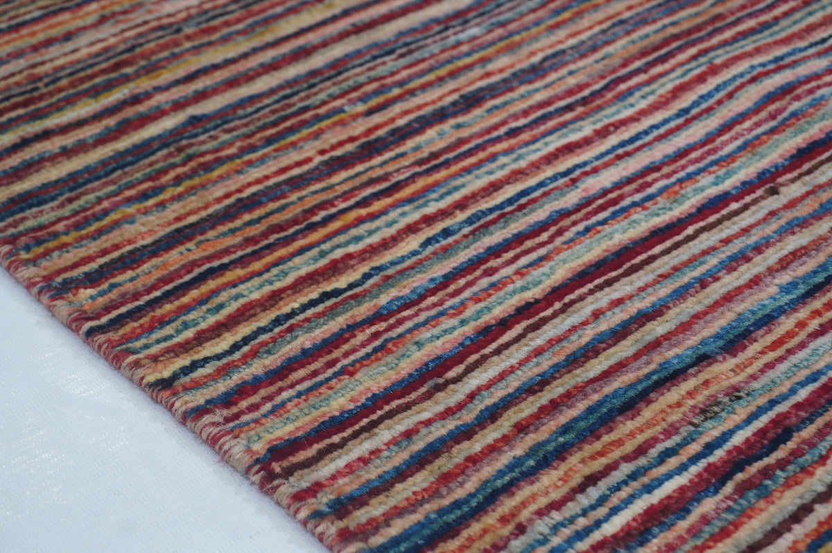 Stripe Gabbeh Multi Rug 1.78m x 1.18m