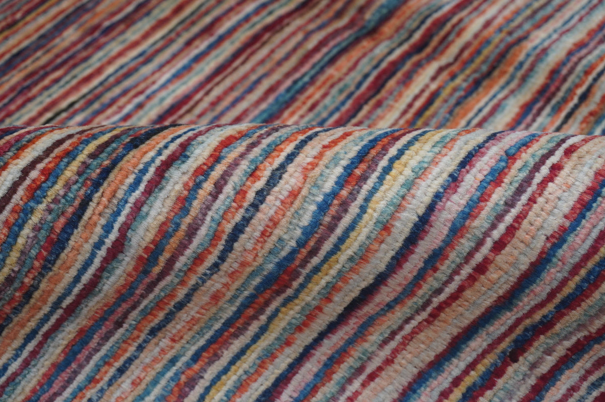 Stripe Gabbeh Multi Rug 1.78m x 1.18m