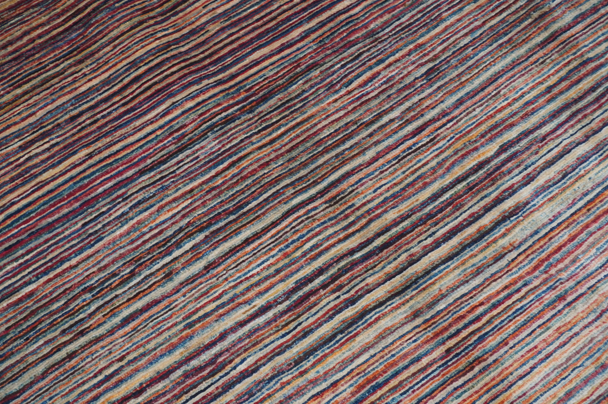 Stripe Gabbeh Multi Rug 1.78m x 1.17m