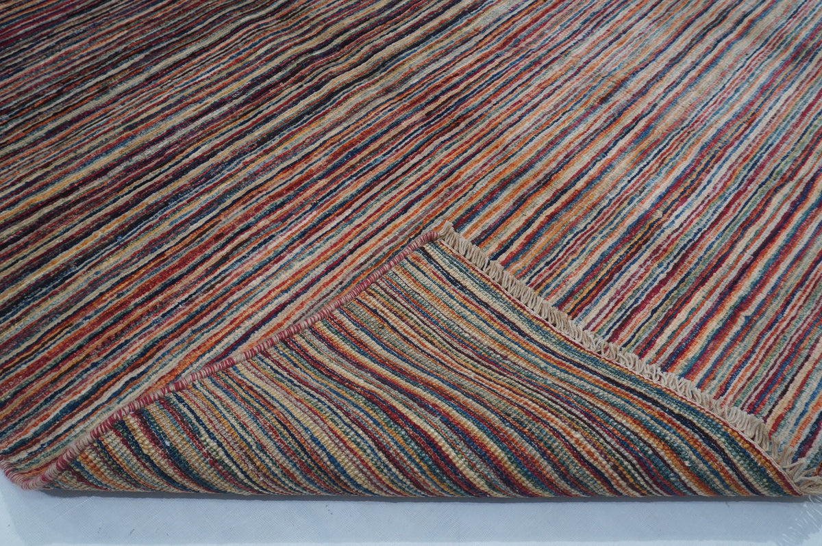 Stripe Gabbeh Multi Rug 1.78m x 1.17m