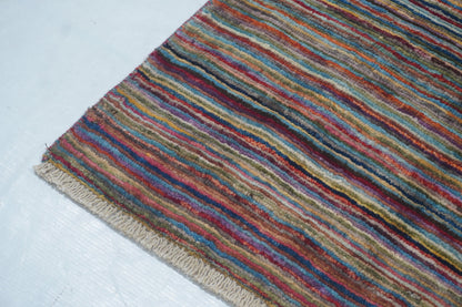 Stripe Gabbeh Multi Rug 1.88m x 1.20m